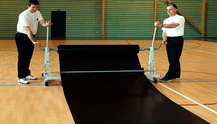 proteccion de polideportivos suelos