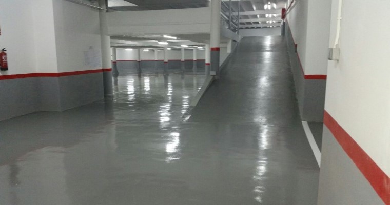 Reparación de suelos de garajes parkings Barcelona