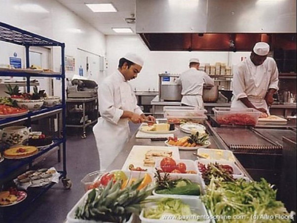 Suelos para cocinas industriales instalacion