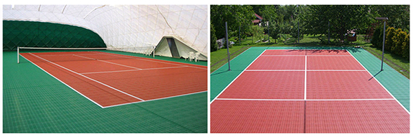 Suelos deportivos desmontables