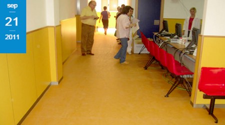 suelos para hospitales clinicas