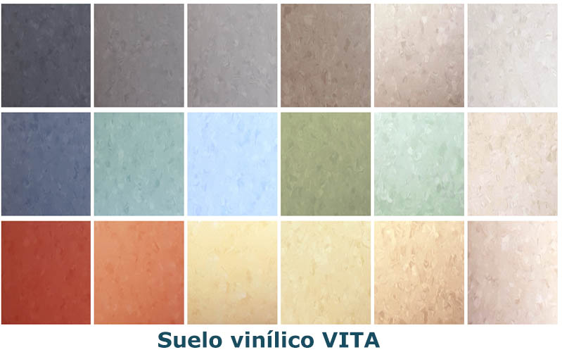 Suelos de vinilo en rollos imitación parquet madera