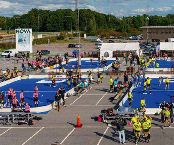 Pavimentos desmontables para eventos deportivos y de ocio